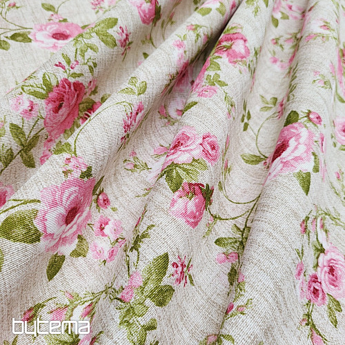 Tessuto decorativo ROSE EVA tagliato