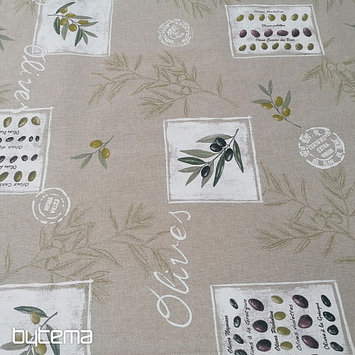 Tessuto decorativo OLIVA FRANCESE