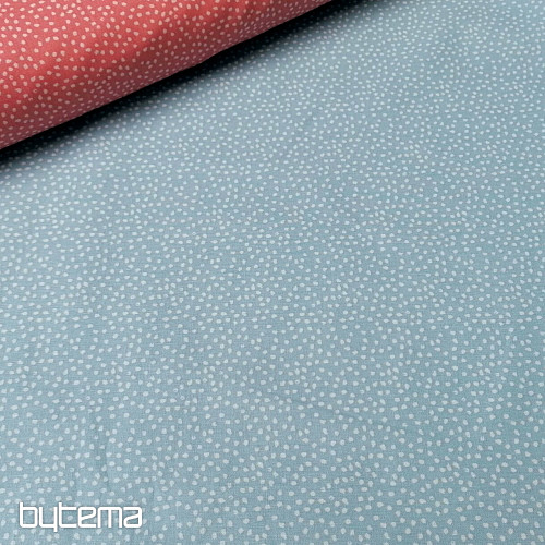 Tessuto di cotone TASSI blu