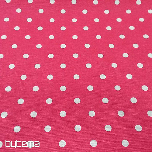 Tessuto decorativo a pois NEO rosa 304