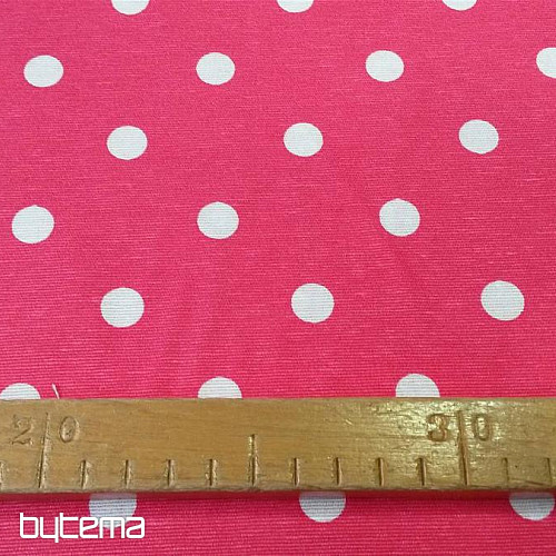 Tessuto decorativo a pois NEO rosa 304