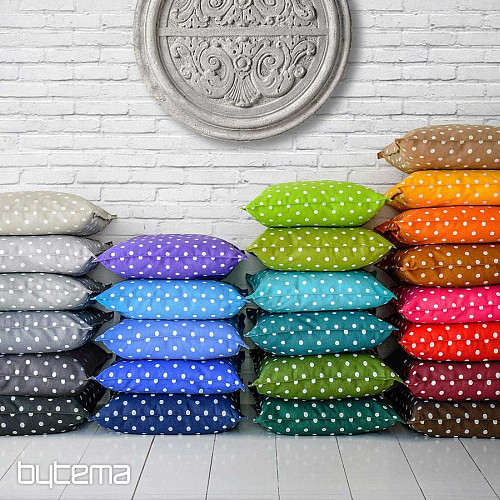 Tessuto decorativo a pois NEO verde 706