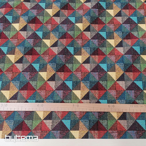 Tessuto decorativo RUBIK MULTICOLOR