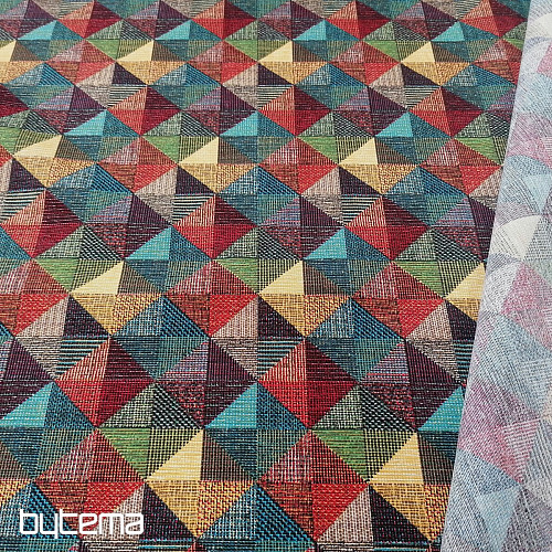 Tessuto decorativo RUBIK MULTICOLOR