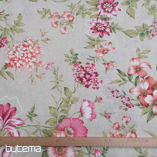Tessuto decorativo FUCHSIE beige
