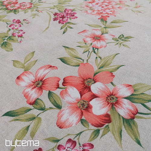 Tessuto decorativo FUCHSIE beige