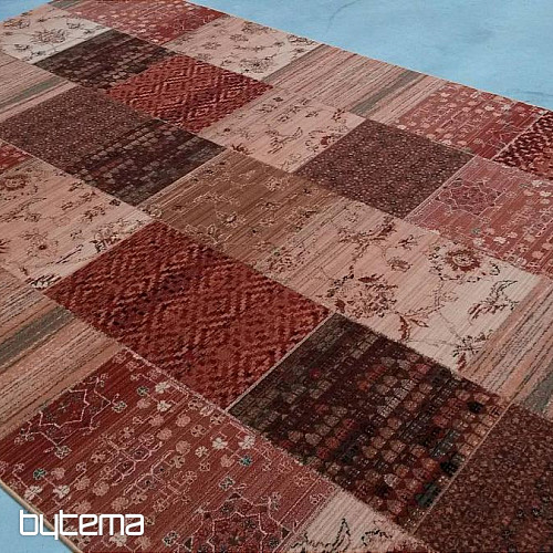 Tappeti di lusso in lana KASHQAI PATCHWORK crema