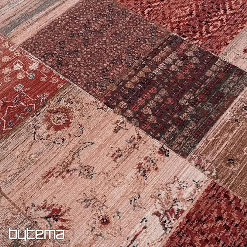 Tappeti di lusso in lana KASHQAI PATCHWORK crema