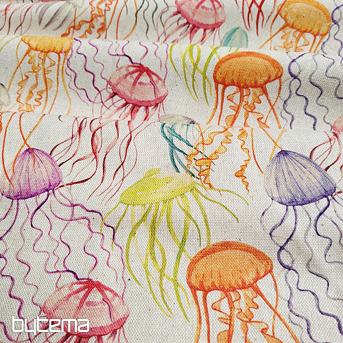 Tessuto decorativo MEDUSA stampa digitale