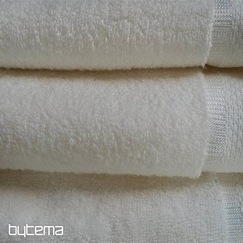 Asciugamano e telo bagno MIKRO crema