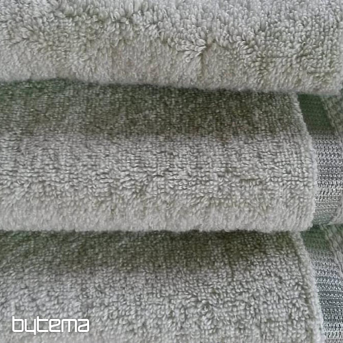 Asciugamano e telo da bagno MIKRO verde scuro
