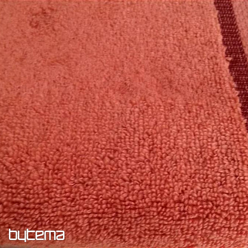 Asciugamano e telo da bagno MIKRO terracotta