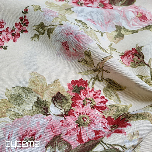 Tessuto decorativo ROSE ELIANA grande