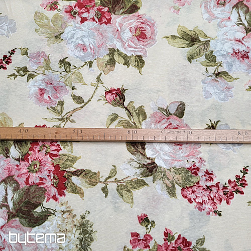 Tessuto decorativo ROSE ELIANA grande