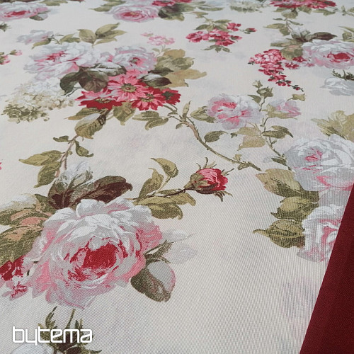 Tessuto decorativo ROSE ELIANA grande