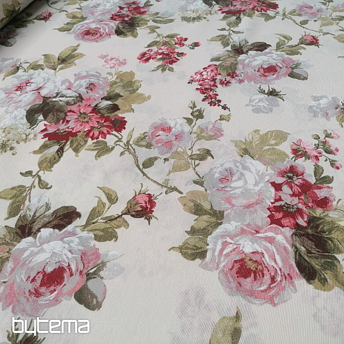 Tessuto decorativo ROSE ELIANA grande