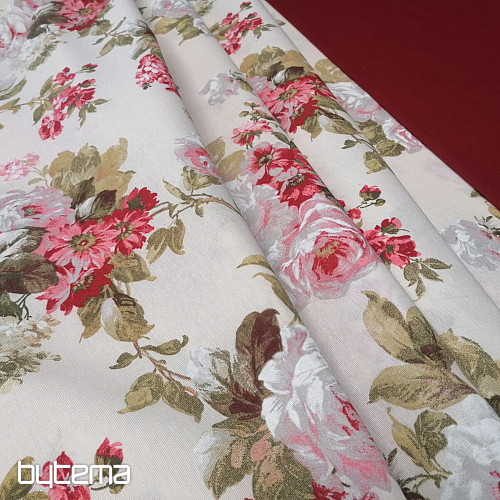 Tessuto decorativo ROSE ELIANA grande