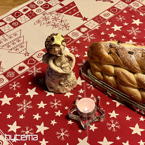 Tovaglie arazzo, sciarpe ALBERO DI NATALE II
