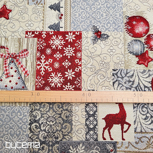 Tessuto arazzo NATALE MODERNO
