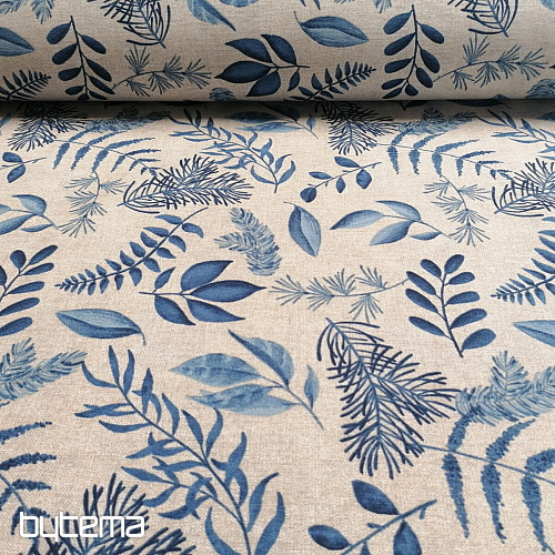 Tessuto decorativo FELCE BLU