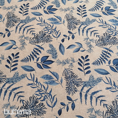 Tessuto decorativo FELCE BLU