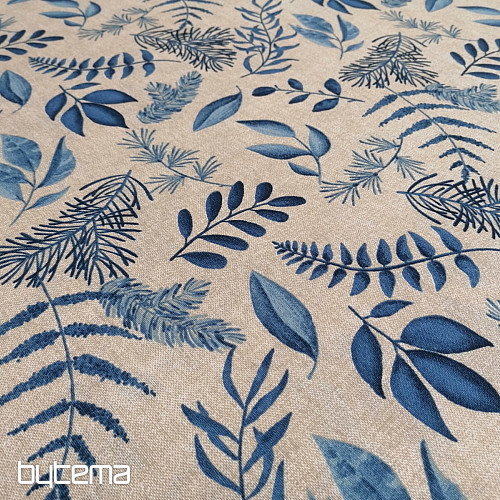 Tessuto decorativo FELCE BLU