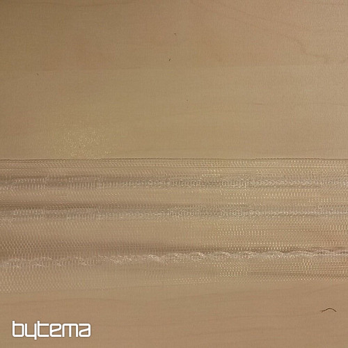 Nastro per tende svasato 8 cm, 1:1,5