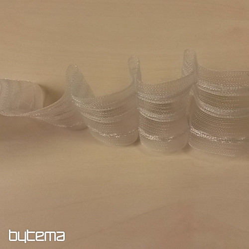 Nastro per tende svasato 8 cm, 1:1,5