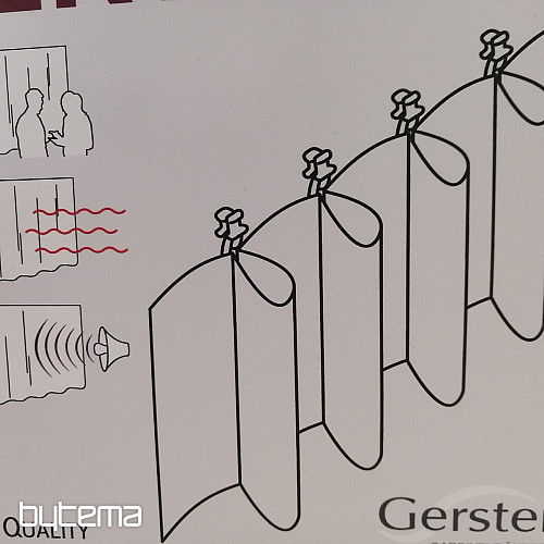 Nastro svasato ERFALTE per tende 9 cm, 1:2