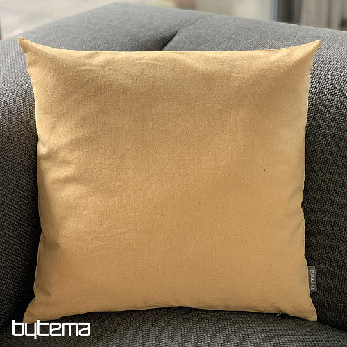 Fodera per cuscino decorativo GIALLO PASTELLO