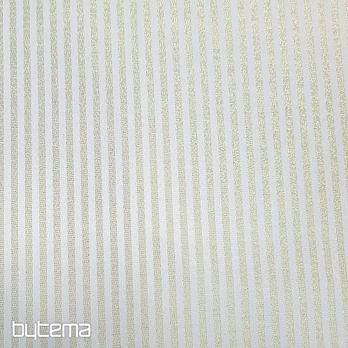 Tessuto decorativo jacquard STRIPES oro