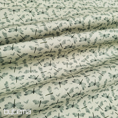 Tessuto di cotone LIBELULAS
