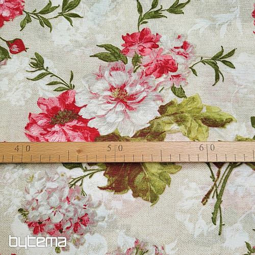 Tessuto decorativo HORDENZIE LEONE beige
