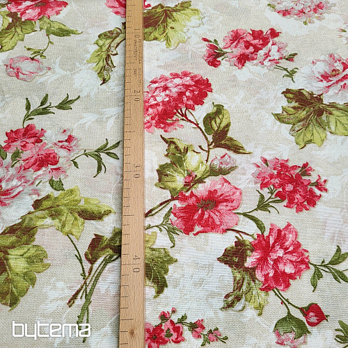 Tessuto decorativo HORDENZIE LEONE beige