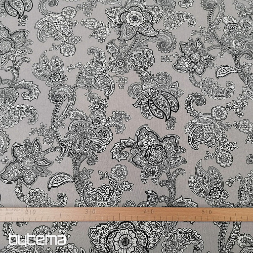 Tessuto decorativo MASALA grigio