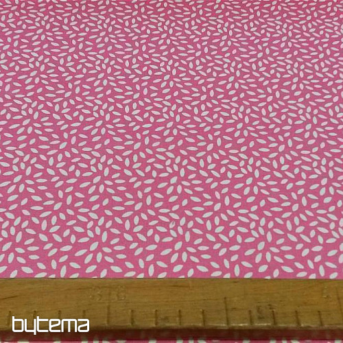 Tessuto di cotone STILI rosa rosa