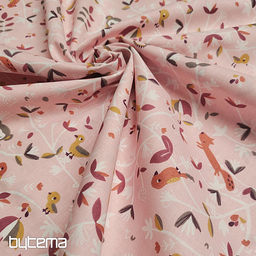 Tessuto di cotone SAFY rosa
