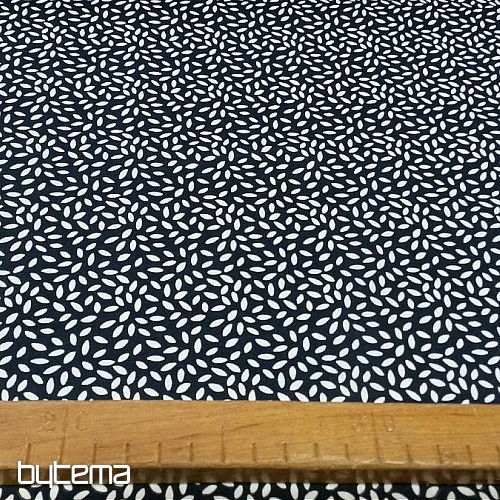 Tessuto di cotone STILI blu marino