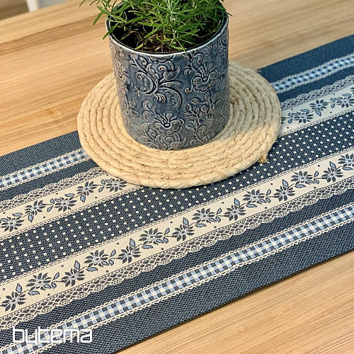 Tovaglia e scialle arazzo SELSKÁ JIZBA blu