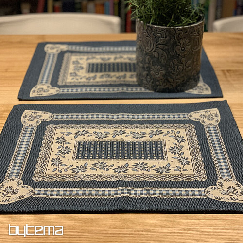 Tovaglia e scialle arazzo SELSKÁ JIZBA blu