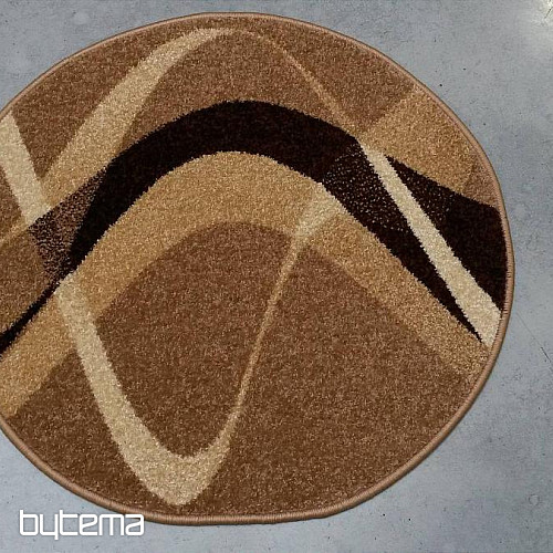 Tappeto rotondo MARRONE BEIGE