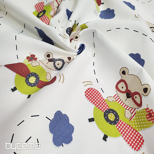 Tessuto decorativo per bambini BEAR FLYER