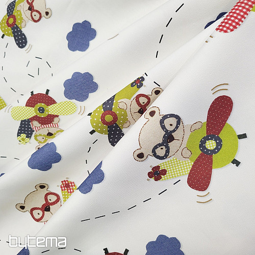 Tessuto decorativo per bambini BEAR FLYER