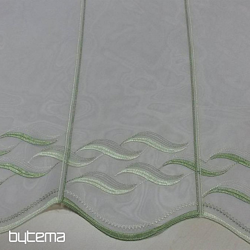 Tenda verde corta moderna