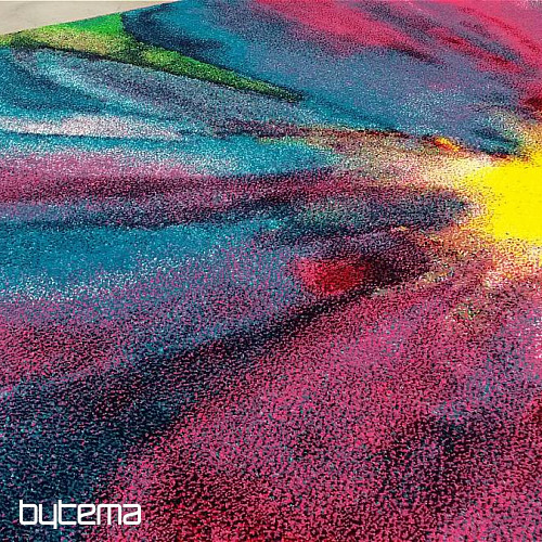 Tappeto in pezzi MULTICOLORE Fiore