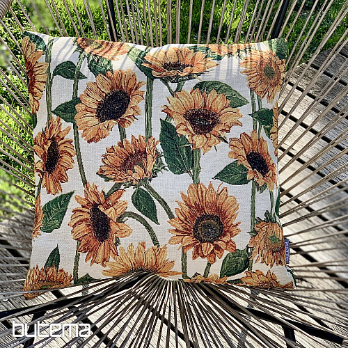 Fodera per cuscino arazzo GIRASOLE