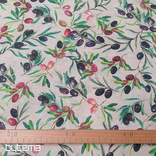 Tessuto decorativo VERCORS OLIVE