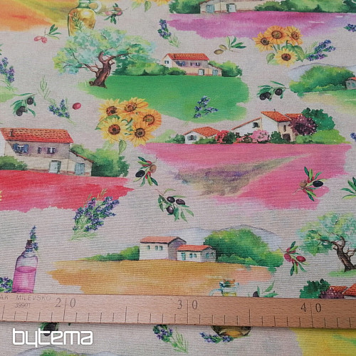 Tessuto decorativo DROME PROVENCAL 101