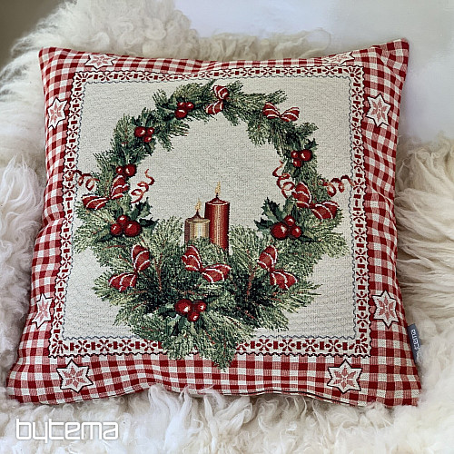 Copri arazzo natalizio CORONA DI NATALE 1