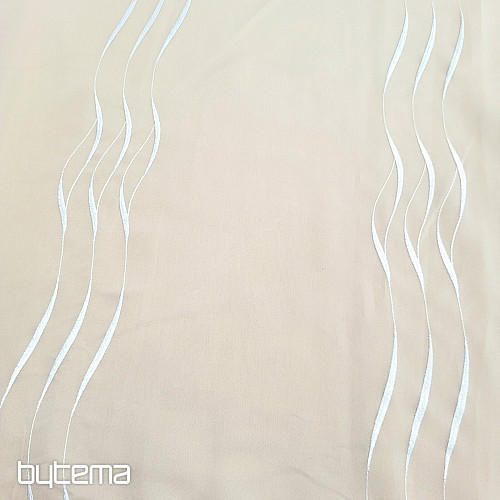 Tenda bianca di lusso ricamata GERSTER 195/0001